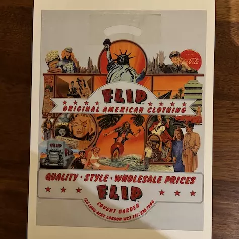 FLIP OF HOLLYWOOD A4 BAG PRINT