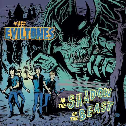 Thee Eviltones - THEE EVILTONES - In the Shadow of the Beast - LP + GAME OUT NOW!