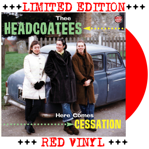 Thee Headcoatees - Here Comes Cessation RED VINYL 