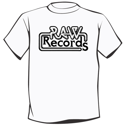 Raw Records Logo T-shirt