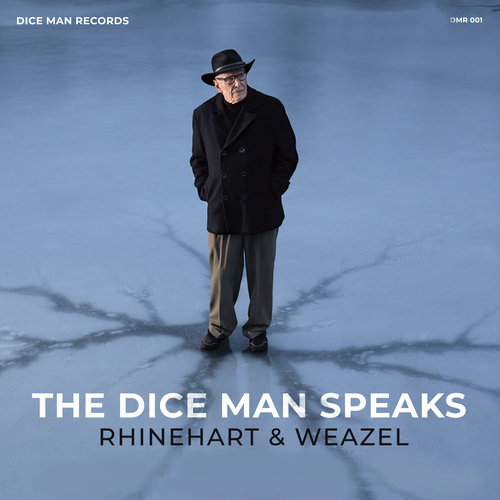 View full size cover Luke Rhinehart & Sputnik Weazel - The Dice Man Speaks