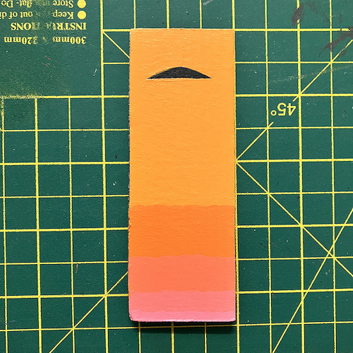 Tiny UFO painting 9