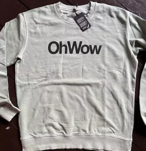 SUPERB OHWOW SEXY SAGE GREEN SWEATSHIRT