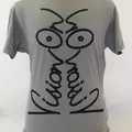 All new Vision On Grey Tee with Black Print