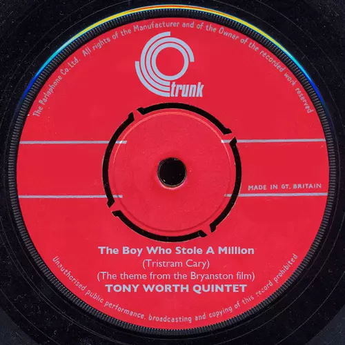 View full size cover Tristram Cary, Tony Worth Quintet - The Boy Who Stole a Million