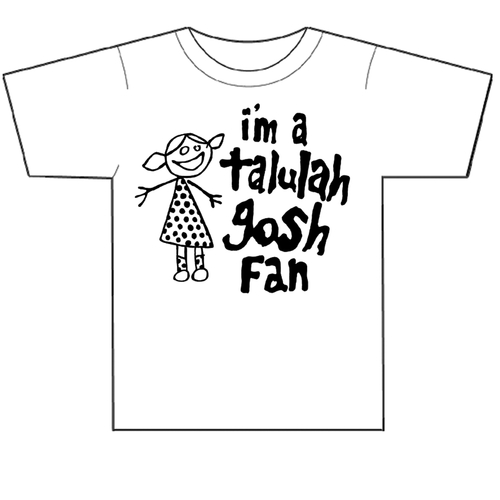 I'm A Talulah Gosh Fan - T-shirt (WHITE)