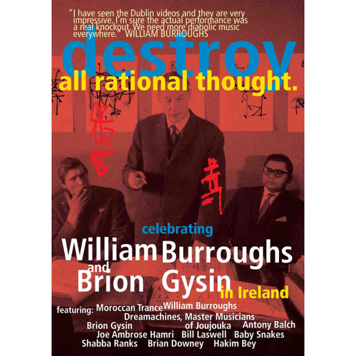 View full size cover William Burroughs and Brion Gysin - Destroy All Rational Thought