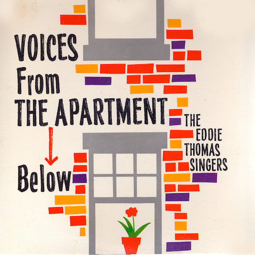 View full size cover The Eddie Thomas Singers - Voices From The Apartment Below
