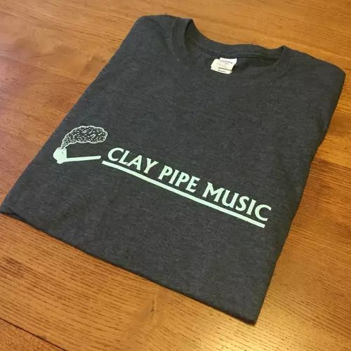 Clay Pipe T-Shirt - dark grey.