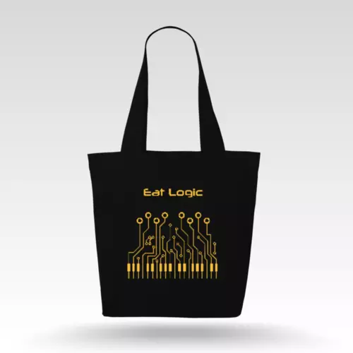 Eat Logic shopping bag Notting Hill Recordings