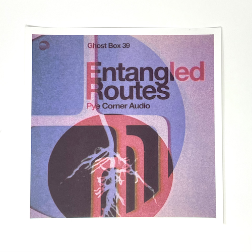Entangled Routes Risograph Print