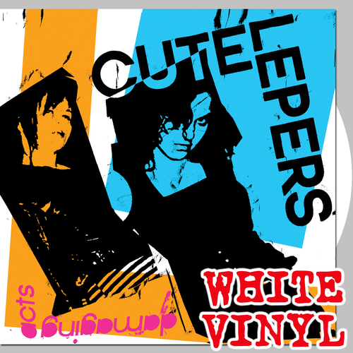 View full size cover The Cute Lepers - Damaging Acts (White Vinyl)