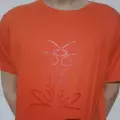Vision On t-shirt orange/red