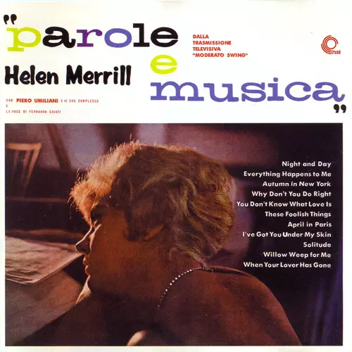 Helen Merrill and the Piero Umiliani Orchestra - Parole e Musica