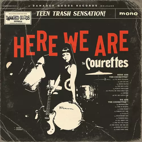 The Courettes - Here We Are The Courettes (CD)