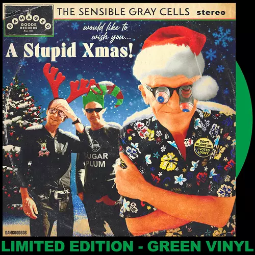 The Sensible Gray Cells - A Stupid Xmas (GREEN VINYL 7")