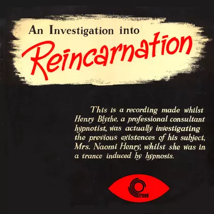 Harry Blythe - Investigation Into Reincarnation cover