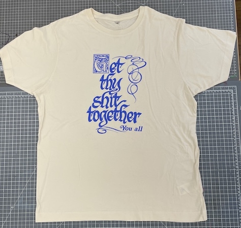 OFF WHITE GET THY SHIT TOGETHER TEE