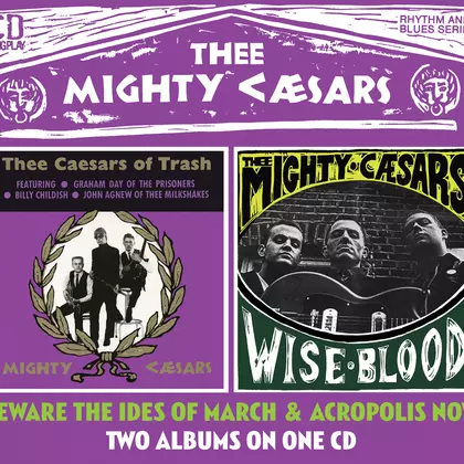 Thee Mighty Caesars - Thee Caesars of Trash/Wiseblood cover