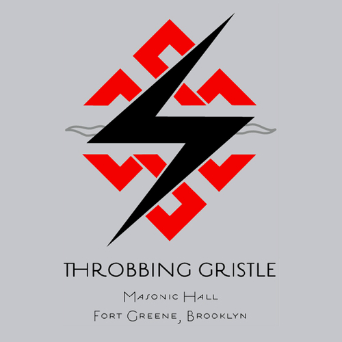 View full size Throbbing Gristle - TG USA 2009 Tour T-Shirt -BROOKLYN GREY