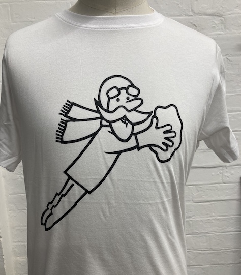 Cleaning Flying Man Tee