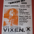 Russ Meyer's Vixen, original US poster