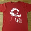 Trunk GIANT LOGO tee (blood red)
