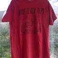 Nine Black Alps Red Guitar T-shirt