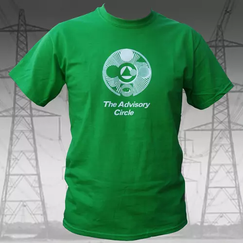The Advisory Circle - White on Green T Shirt