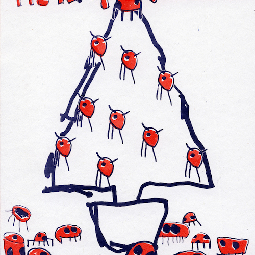 View full size Carl Puttnam - Signed Christmas Card From Carl
