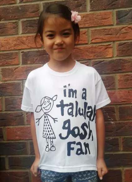 I'm A Talulah Gosh Fan T-shirt (CHILDS WHITE)