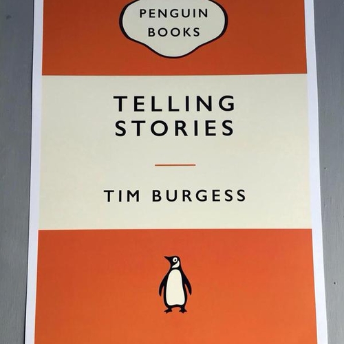 View full size SIGNED PRINT: 'Telling Stories'