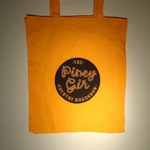 Piney Gir - Country Roadshow orange tote bag