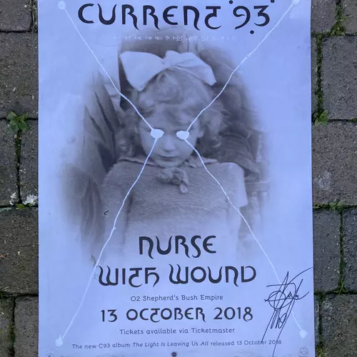 Current 93 / Nurse With Wound Live 2018 Poster