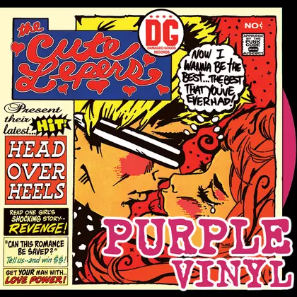 The Cute Lepers - Head Over Heels (Purple Vinyl) cover