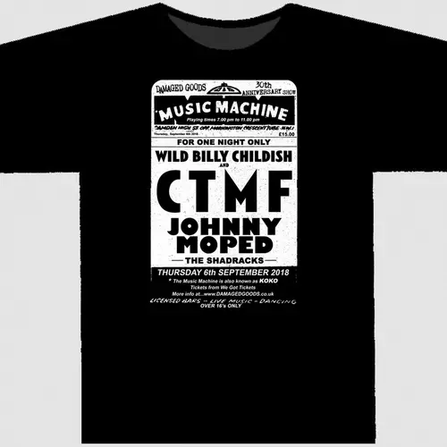  Music Machine 30th Anniversary Show T-Shirt