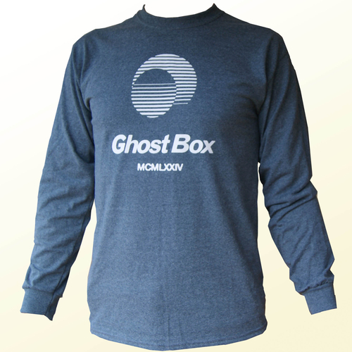 Ghost Box Long Sleeve T Shirt (grey)