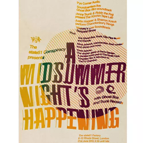 Midsummer Happening Poster & Invitation