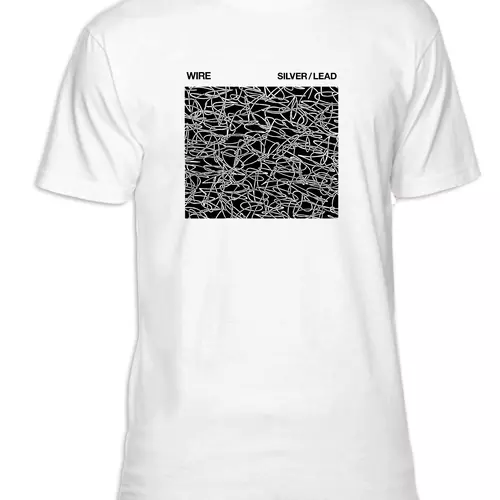 Wire Silver/Lead T-shirt (white)