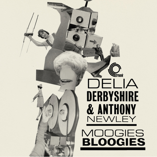 View full size cover Delia Derbyshire and Anthony Newley - Moogies Bloogies