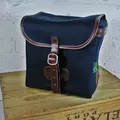 The Classic 7-inch Single Record Hunting Bag - Navy