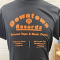 GROOVY DOWNTOWN RECORDS SHOP TEE