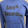 SAVE RECORDS BLUE SWEATSHIRT