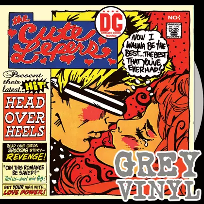 Cute Lepers - Head Over Heels (Grey vinyl) cover