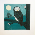 Jon Brooks - Shapwick Print - Tawny Owl.