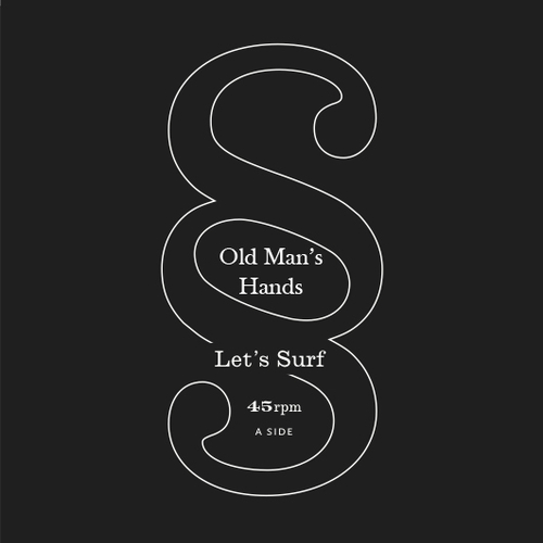 View full size cover Terry Edwards, The Dash, Darren Hayman - Let's Surf / Old Man's Hands