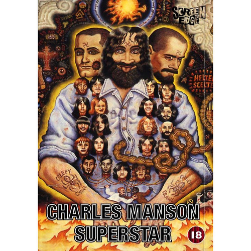 View full size cover Nikolas Shreck - Charles Manson Superstar