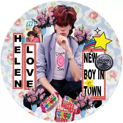 Helen Love - New Boy In Town cover
