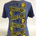 Very Limited Planet Of The Apes Bubble Gum Tee In Blue 