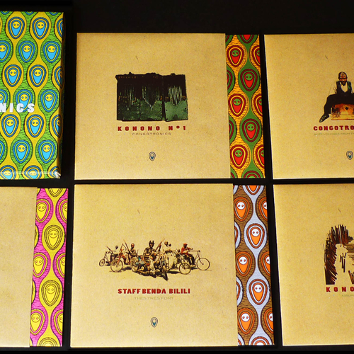 View full size Staff Benda Bilili, Kasai Allstars, Konono No.1 - Congotronics Vinyl Box Set